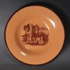 Set of six small Don Pottery chalcedony plates, circa 1820