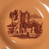 Set of six small Don Pottery chalcedony plates, circa 1820