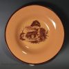 Set of six small Don Pottery chalcedony plates, circa 1820