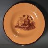 Set of six small Don Pottery chalcedony plates, circa 1820