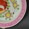 Pearlware polychrome pottery plate, circa 1820