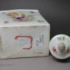 German porcelain tea canister, circa 1880