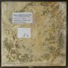 Dutch Delft biblical tile of Abraham casts out Bondwoman, circa 1750