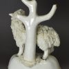 Pair of Staffordshire porcelain sheep, circa 1840