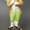 Pair of Staffordshire pearlware figures, 'Lost Sheep Found and Lost Coin Found, circa 1820