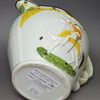 Commemorative prattware pottery jug, Duke of Wellington, circa 1815