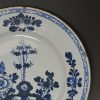 London delft plate, circa 1750