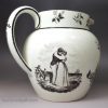 Pearlware pottery jug made for the American market 'Sailor's Farewell', circa 1820 - Image 2