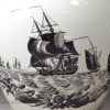 Pearlware pottery jug made for the American market 'Sailor's Farewell', circa 1820 - Image 8