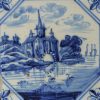 Dutch Delft tile, circa 1750