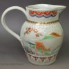 Japanese porcelain jug moulded in an English Prattware style, circa 1800