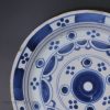 London delft pancake plate, circa 1740