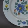 Liverpool delft Fazackerly plate, circa 1750