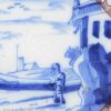 London delft tile, circa 1750