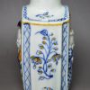 Prattware pottery 'Macaron' tea canister, circa 1810