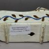Pearlware pottery toy cradle and baby, circa 1820