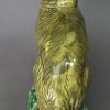 Pearlware pottery figure of a spaniel decorated with colours under the glaze, circa1790