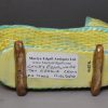 Pearlware pottery child's toy cradle and baby, circa
