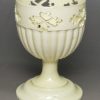 Creamware pottery egg cup, circa 1780