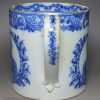 Pearlware pottery mug 'LORD NELSON, LORD COLLINGWOOD', circa 1805