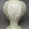 Pair of Staffordshire saltglaze stoneware vases, circa 1860