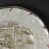 Pearlware pottery child's plate 'POOR RICHARD'S WAY TO WEALTH', circa 1840