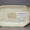Pearlware pottery cow creamer with sponge decoration, circa 1820