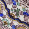 Dutch Delft tile, circa 1850, one of two