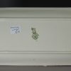 Doulton pottery tray with a fox hunting scene, circa 1930