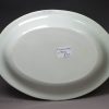 Pearlware pottery shell edge platter, circa 1800