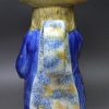 Prattware pottery Toby Jug decorated with colours under a pearlware glaze, circa 1820