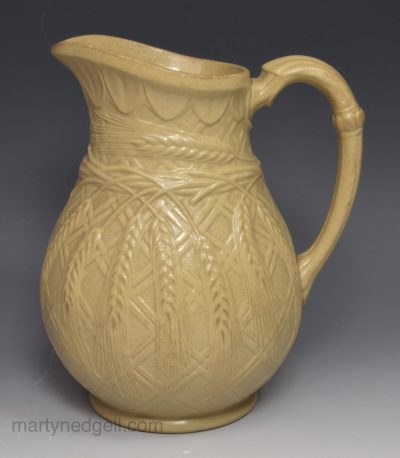 Saltglaze stoneware jug, circa 1850