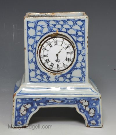 London delft watch stand, circa 1740